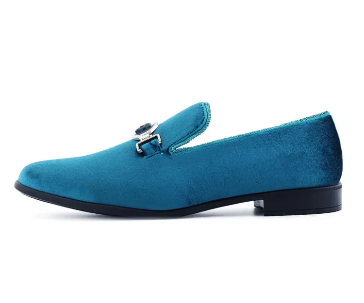 Amali Antonio Regal Velvet Smoking Slippers For Men Velvet
