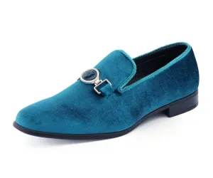 Amali Antonio Regal Velvet Smoking Slippers For Men Velvet
