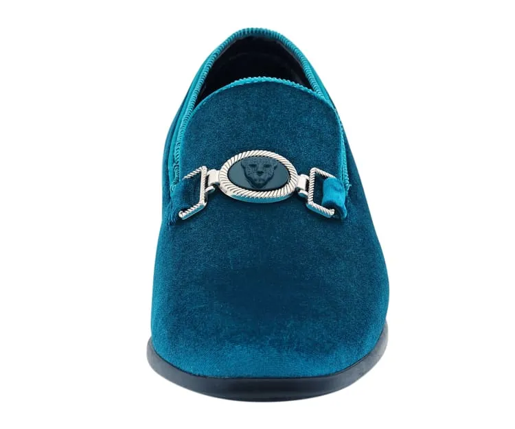Amali Antonio Regal Velvet Smoking Slippers For Men Velvet