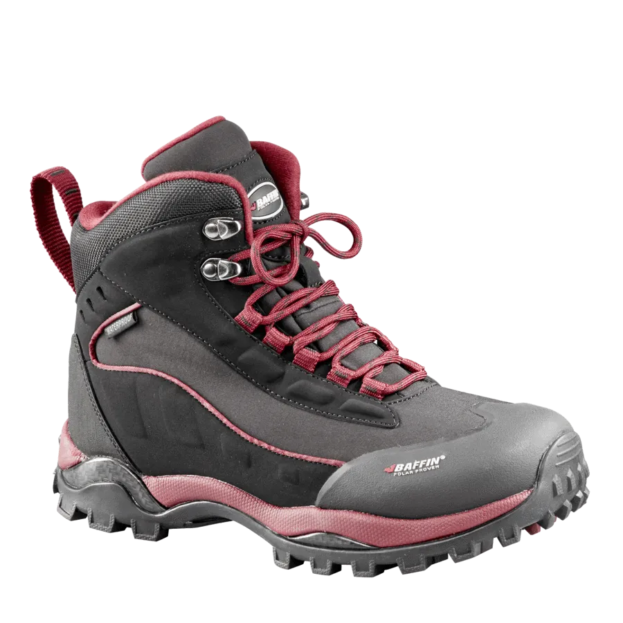 Baffin Women's Hike Winter Boots- Black/ Sangria