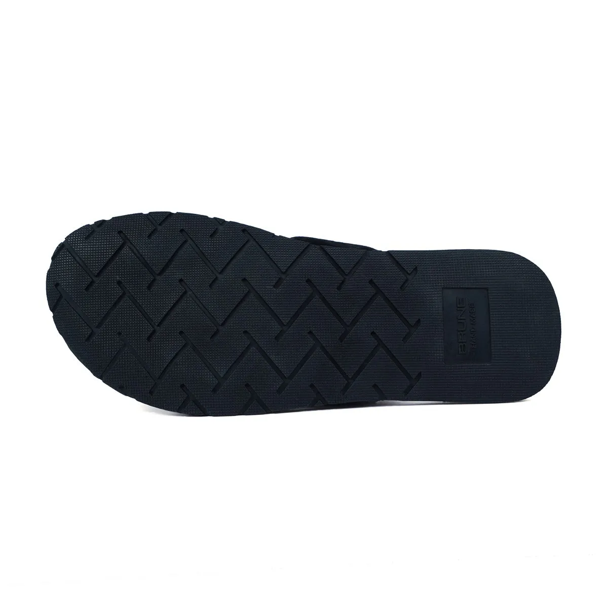 Black Cross Straps Comfy Velvet Slide-in Slippers By Brune & Bareskin