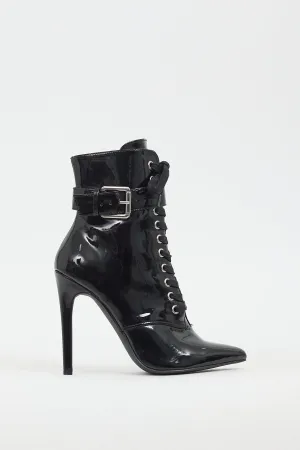 Black Patent Leather Alexei Boot