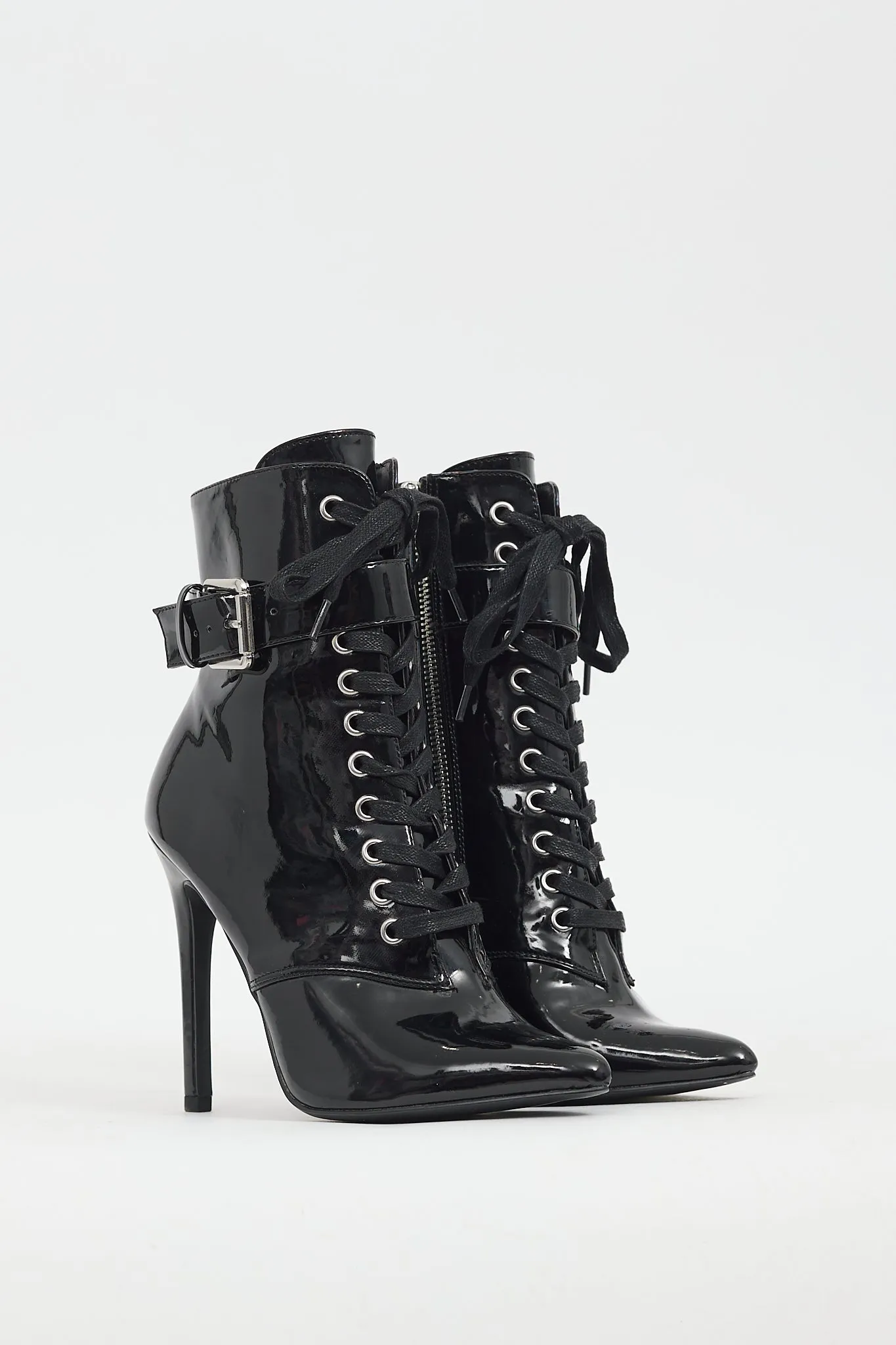 Black Patent Leather Alexei Boot