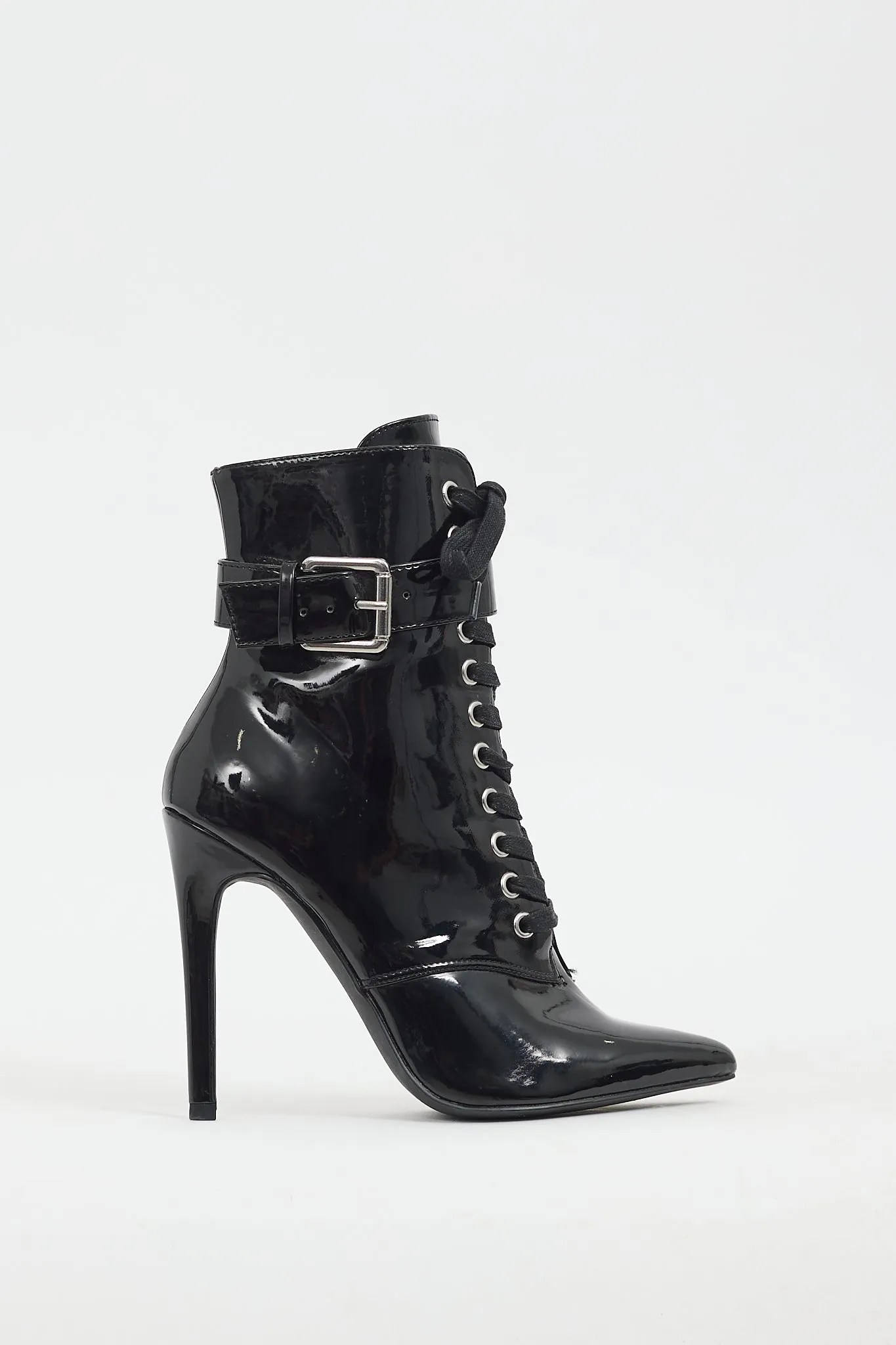 Black Patent Leather Alexei Boot