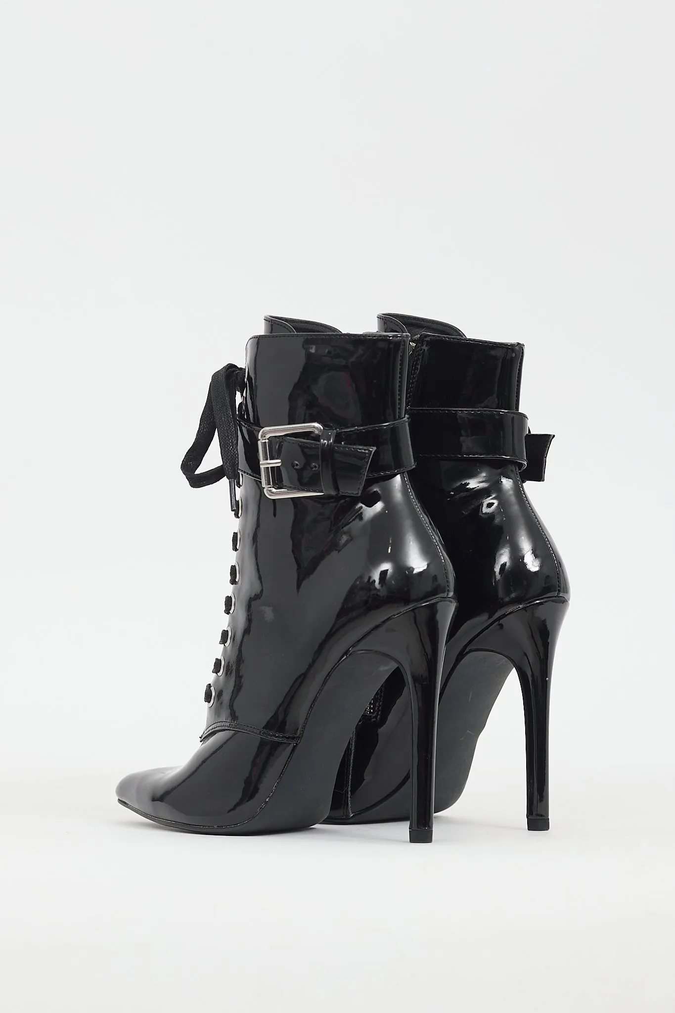 Black Patent Leather Alexei Boot