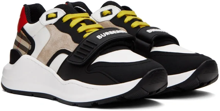 BURBERRY MULTICOLOR RAMSEY SNEAKERS