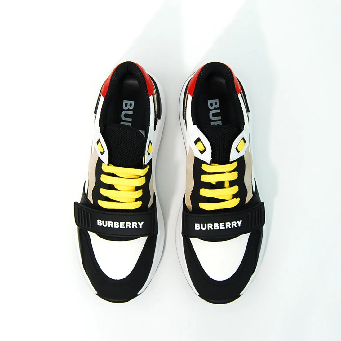 BURBERRY MULTICOLOR RAMSEY SNEAKERS