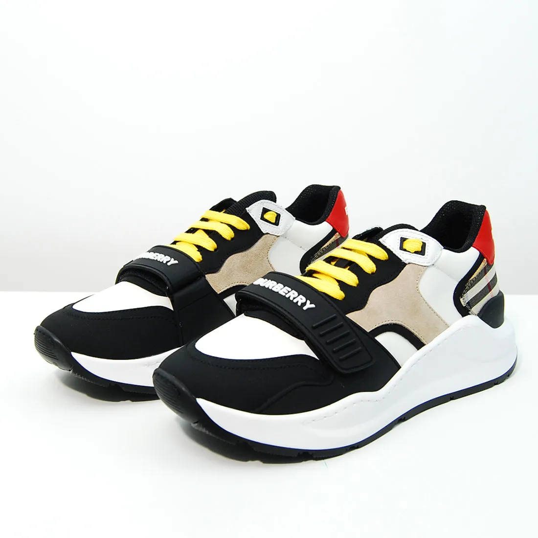 BURBERRY MULTICOLOR RAMSEY SNEAKERS