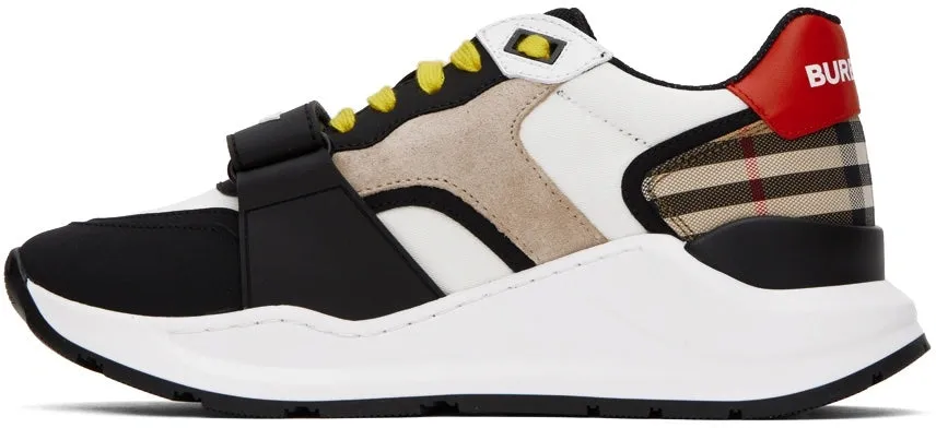 BURBERRY MULTICOLOR RAMSEY SNEAKERS