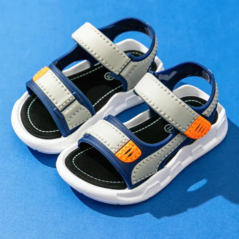 Children's Summer Boys Leather Sandals