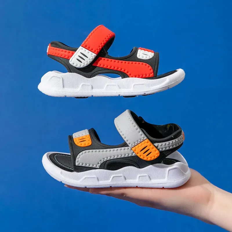 Children's Summer Boys Leather Sandals