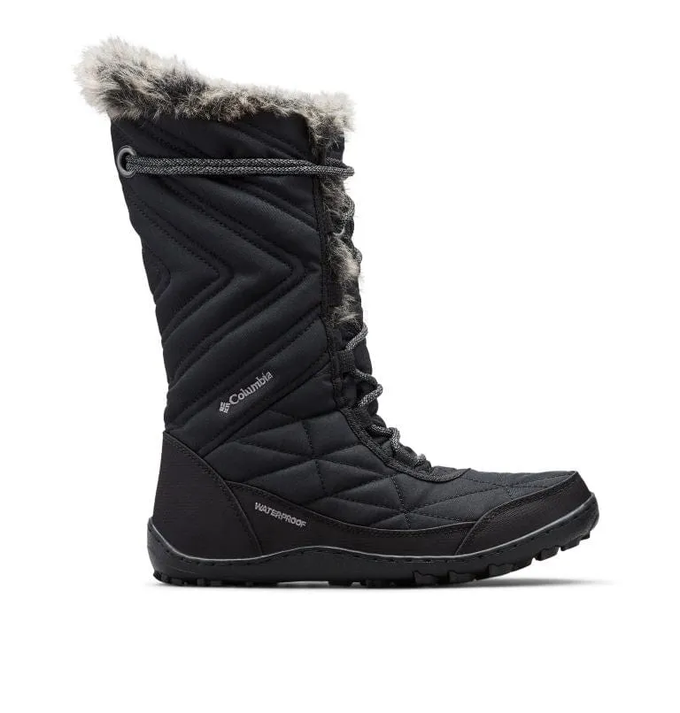 Columbia Women's Minx Mid III Omni Heat Waterproof Boots- Black