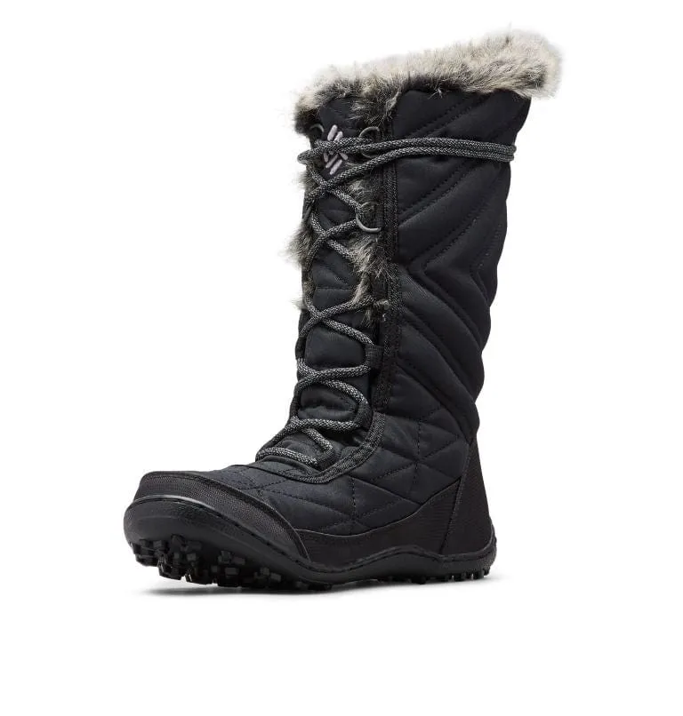 Columbia Women's Minx Mid III Omni Heat Waterproof Boots- Black