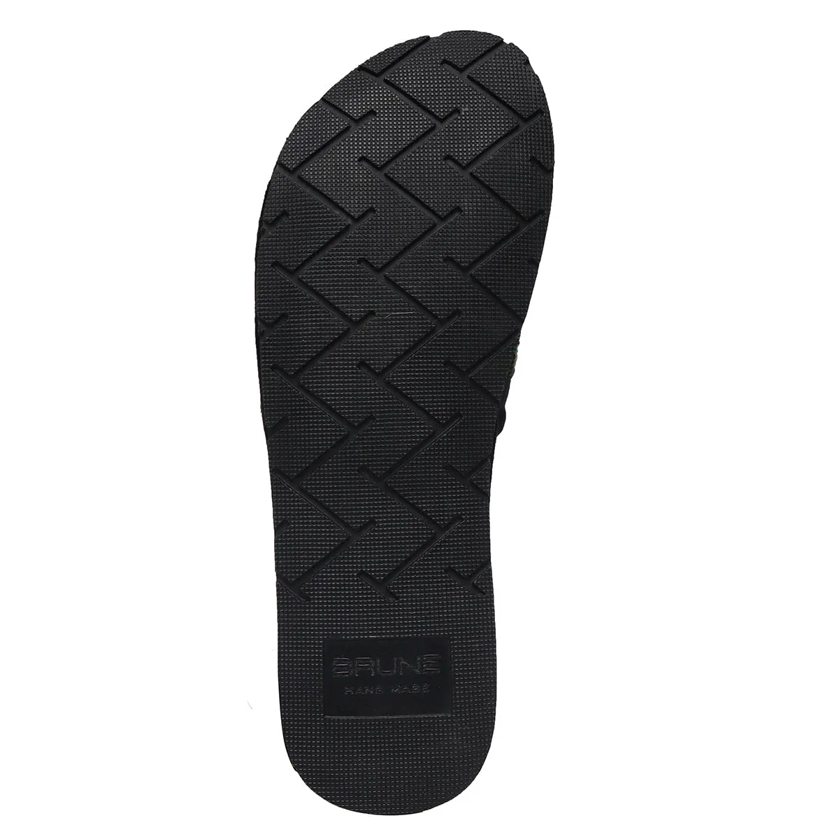 Embroidered Lion Logo Black Two Tone Full Velvet Women Slippers By Brune & Bareskin