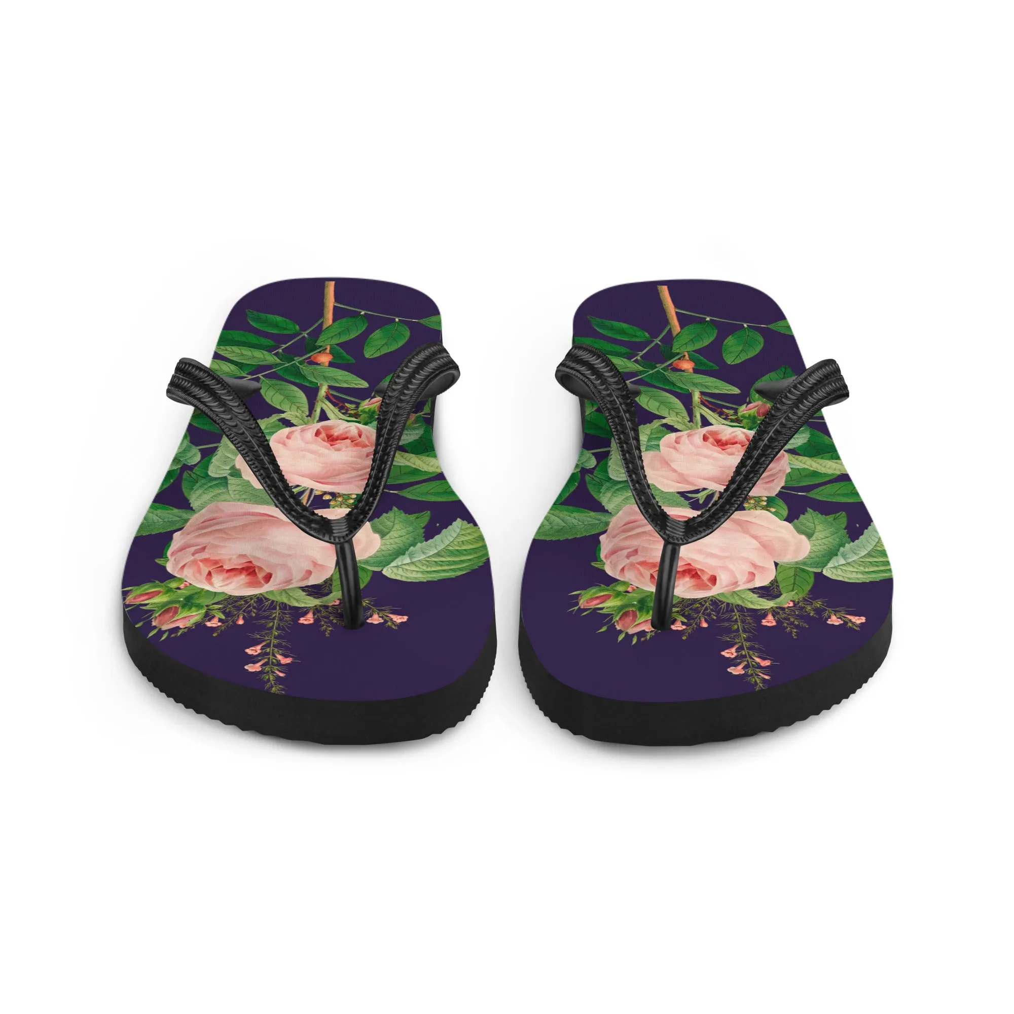 English Rose Flip-Flops