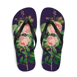 English Rose Flip-Flops