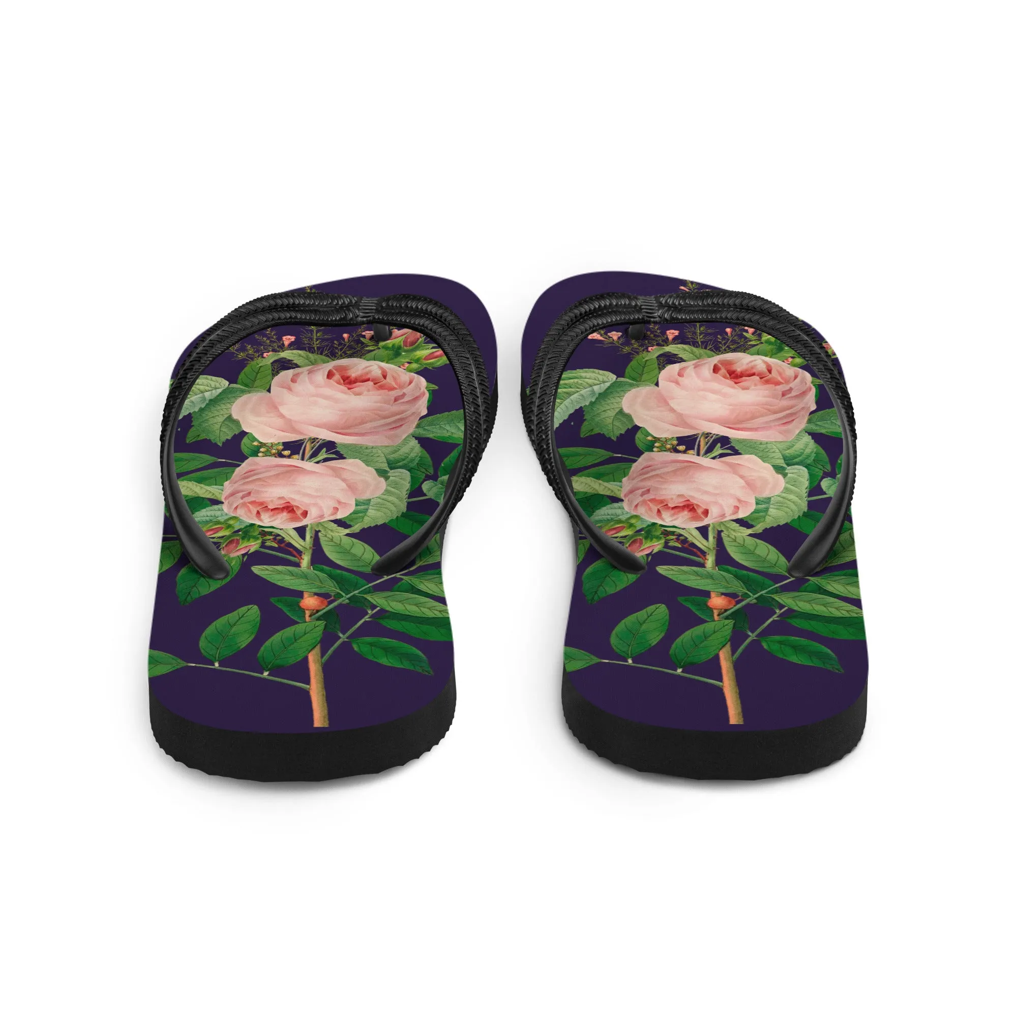 English Rose Flip-Flops
