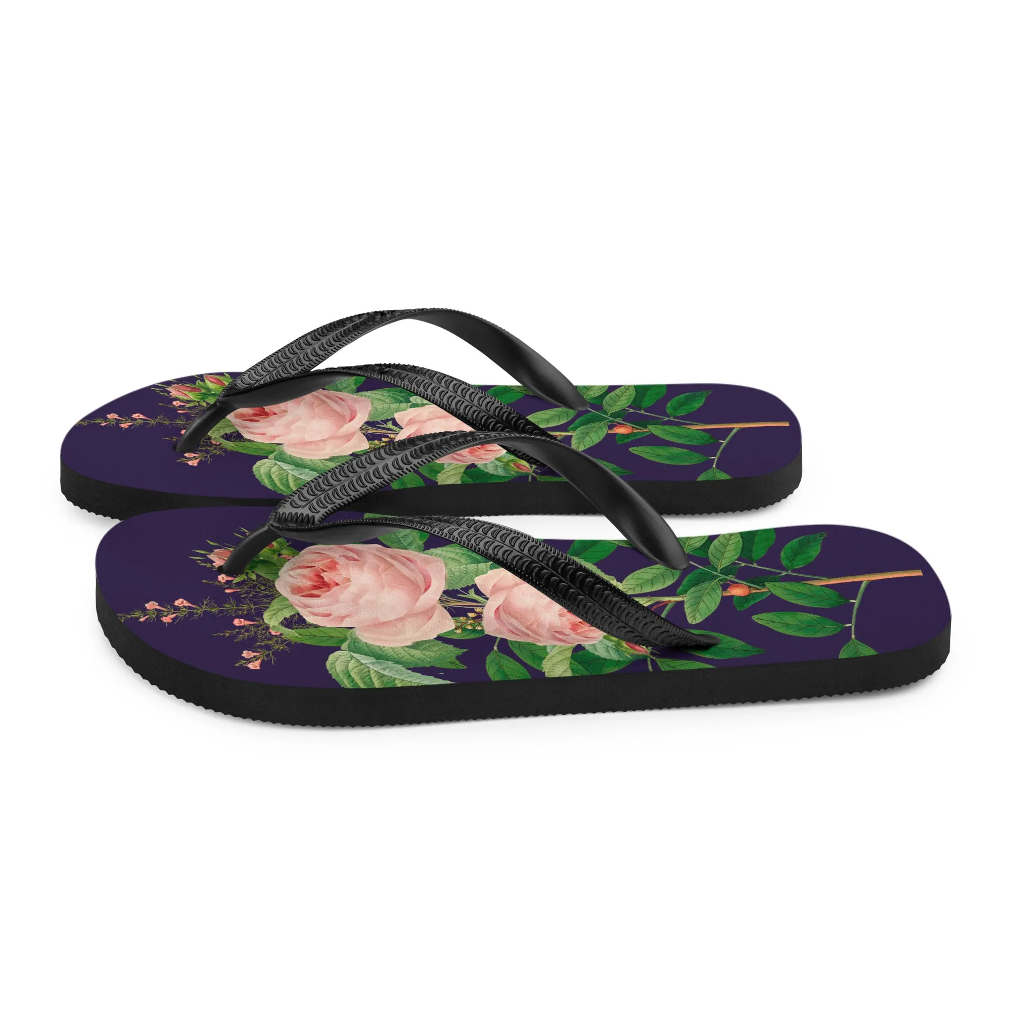 English Rose Flip-Flops