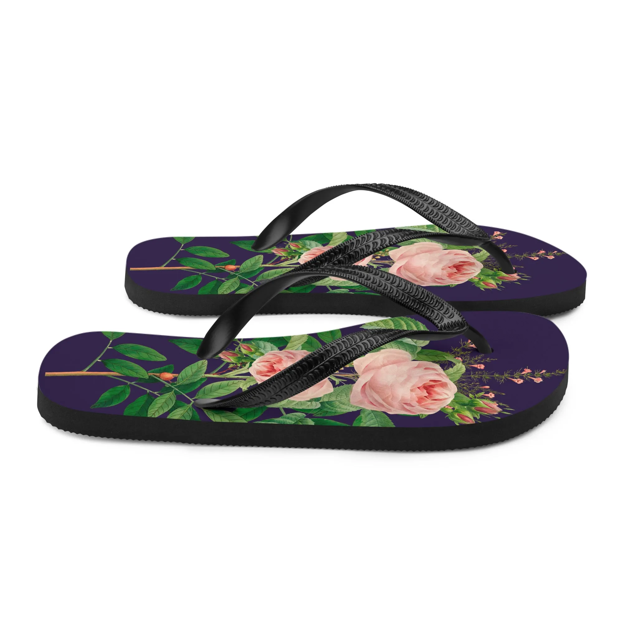English Rose Flip-Flops