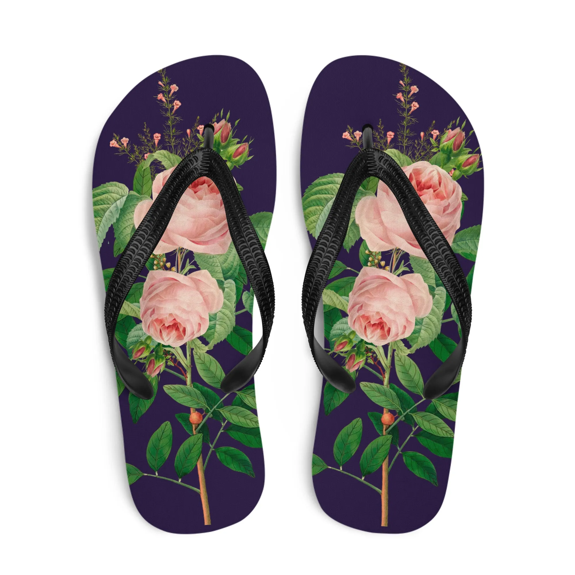 English Rose Flip-Flops