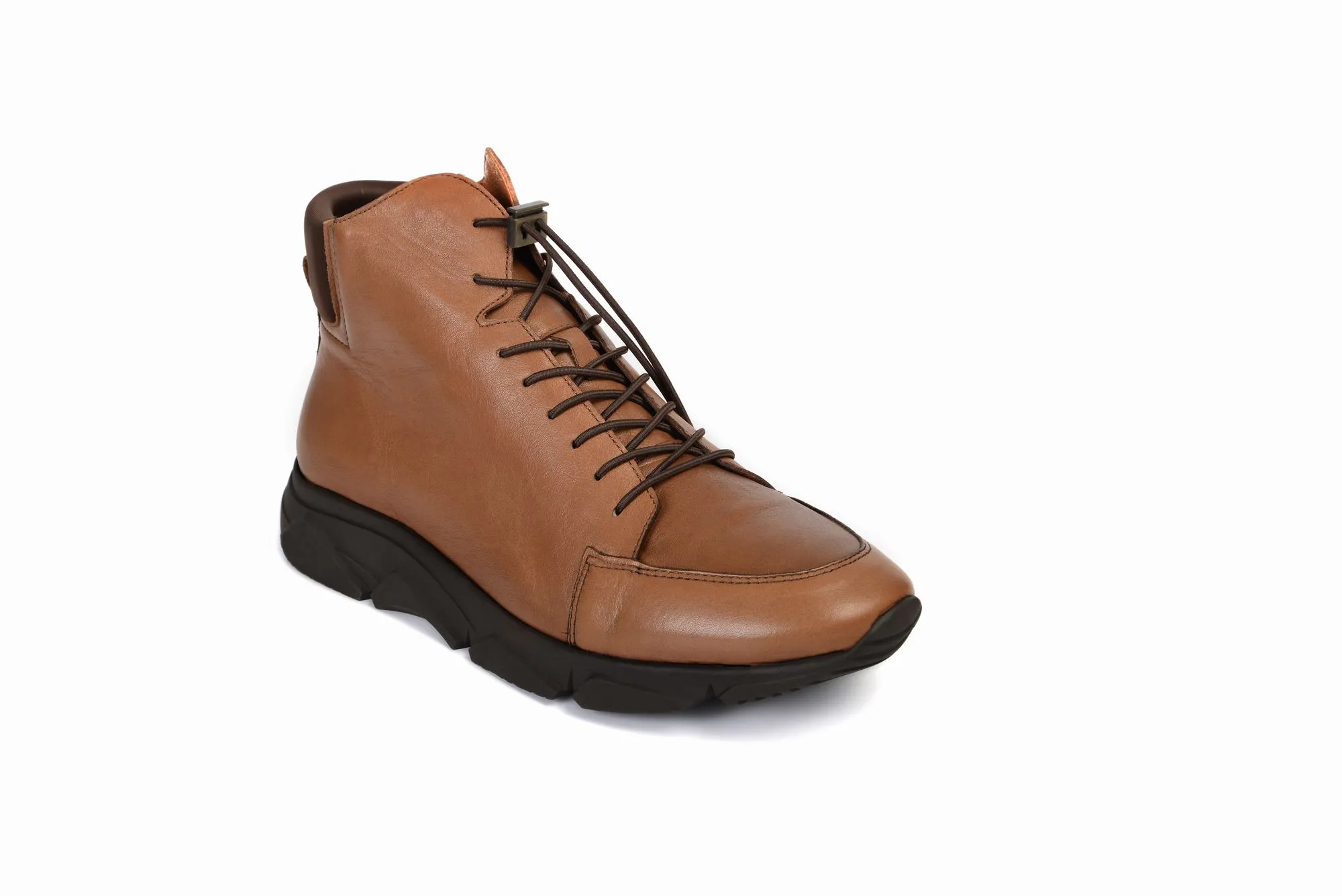 FOOT FEDERATION LACE-UP WALKING MENS BOOT TOBACCO