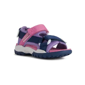 Geox Borealis Sandals for Kids - Breathable, Durable Summer Footwear for Growing Feet - Perfect Support and Comfort with Exclusive Technology