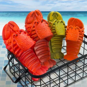 Hilarious Summer Lobster Men's Beach Sandals.