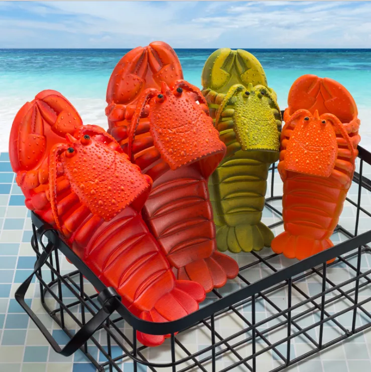 Hilarious Summer Lobster Men's Beach Sandals.