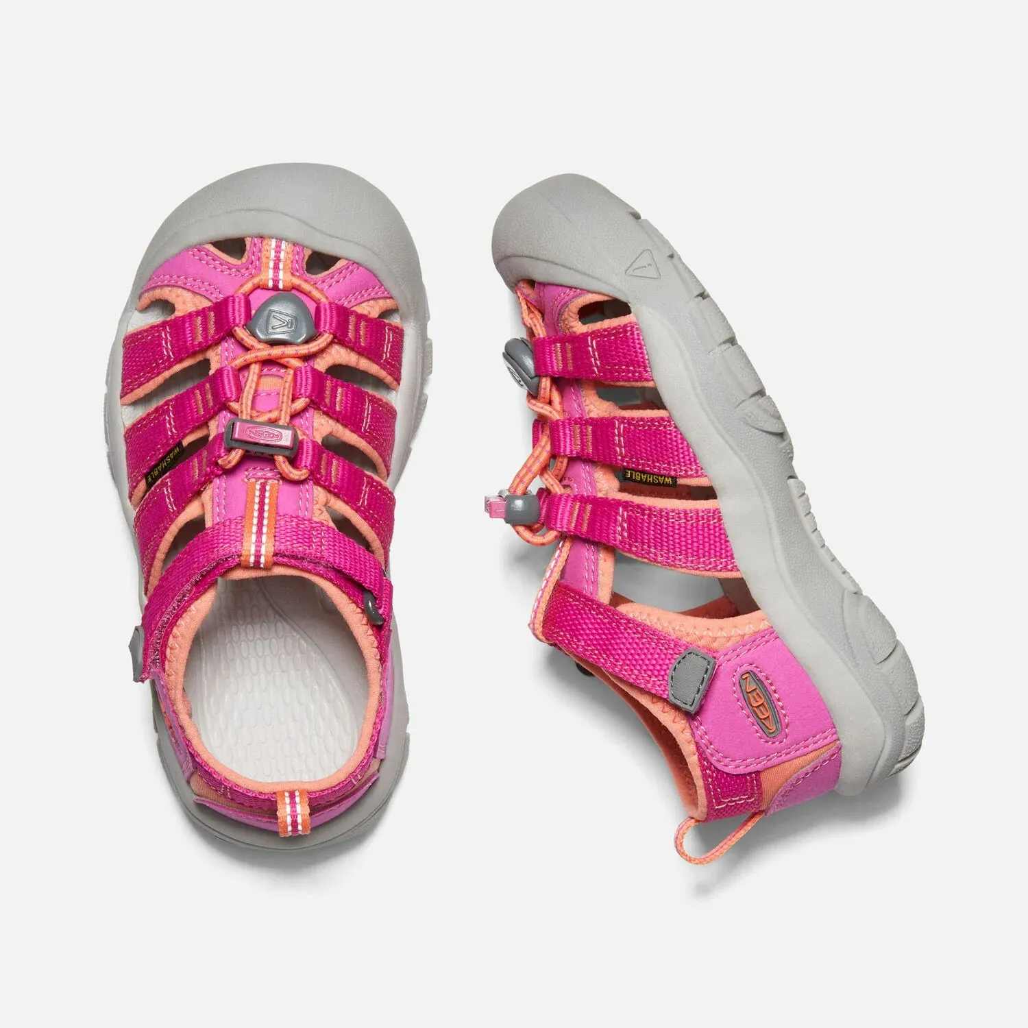 Keen - Kid's Newport H2 Very Berry/Fusion Coral 1014251/ 1014267