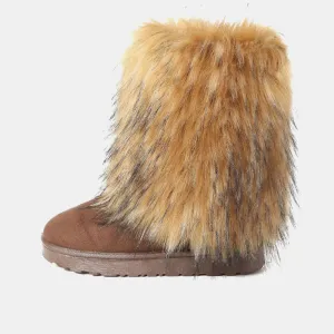 Lavatera Fur Snow Boots