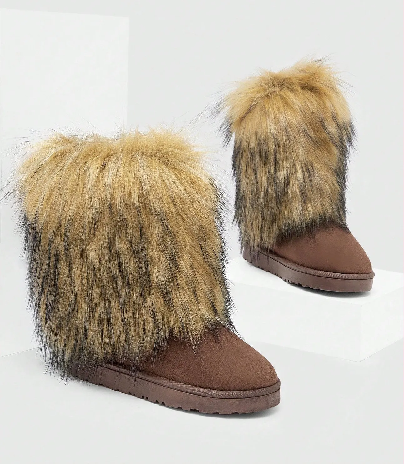 Lavatera Fur Snow Boots