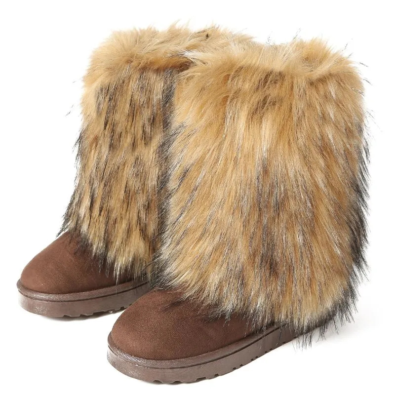 Lavatera Fur Snow Boots