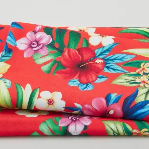 Let's Get Tropical - Aloha Orange 2 Yard Cut