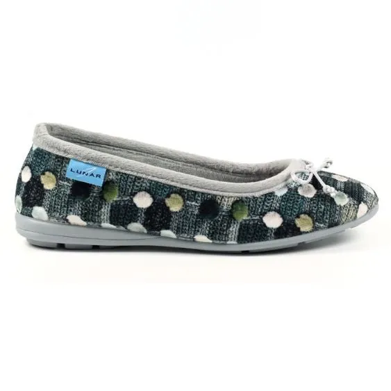 Lunar "Magic" Grey Slippers