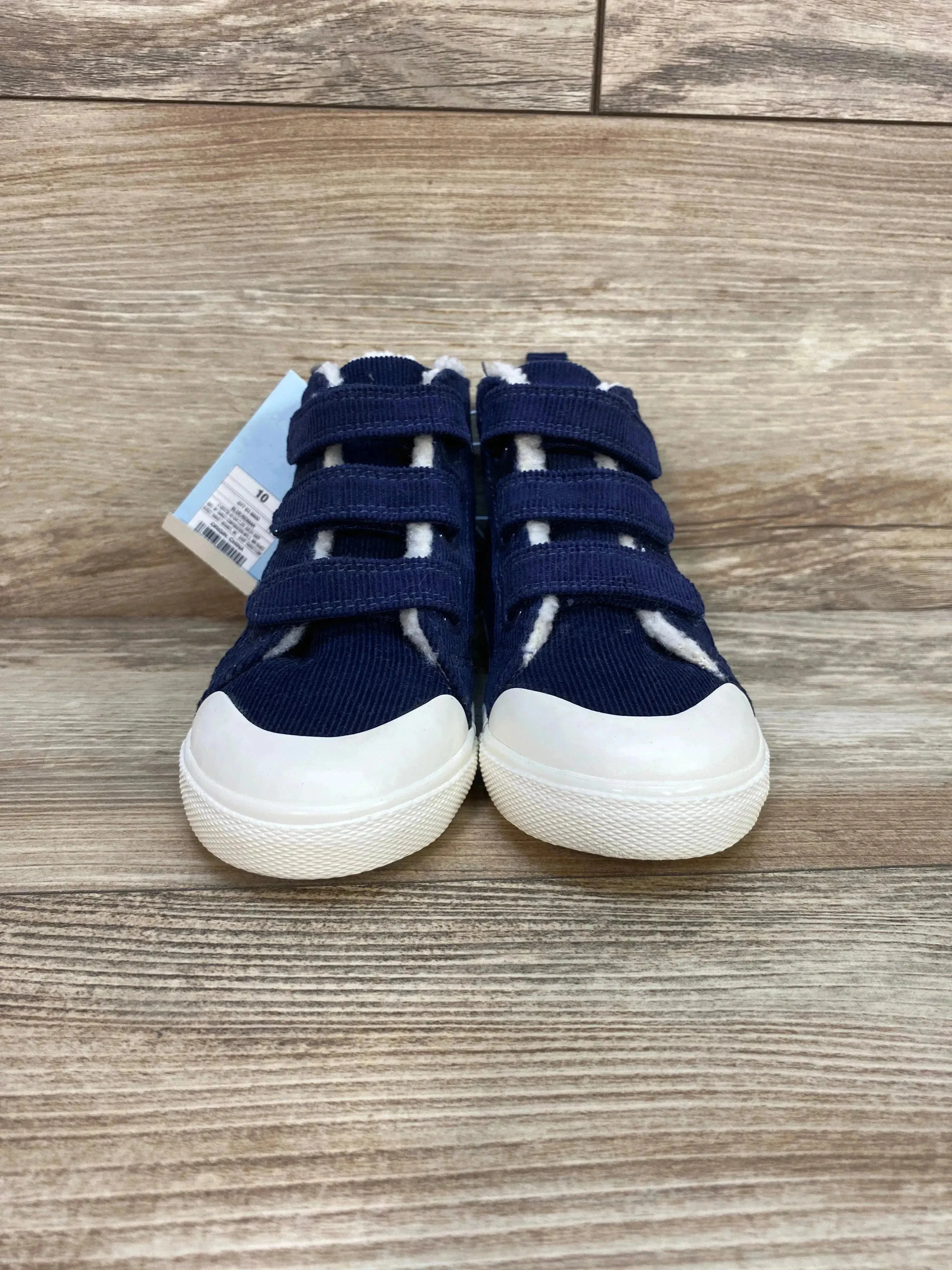 NEW Cat & Jack Roman Slip-On Corduroy Sneakers Navy sz 10c