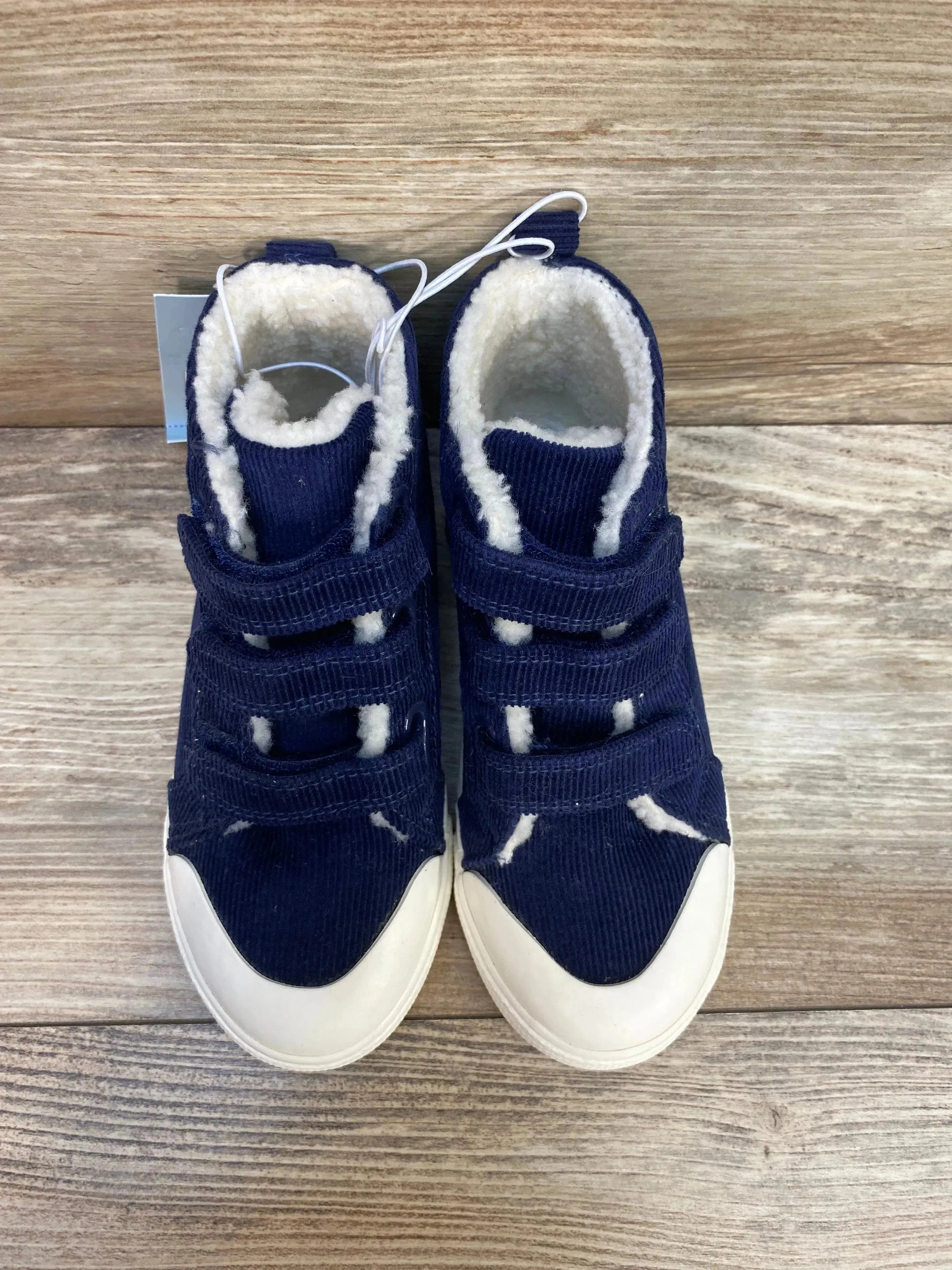 NEW Cat & Jack Roman Slip-On Corduroy Sneakers Navy sz 10c