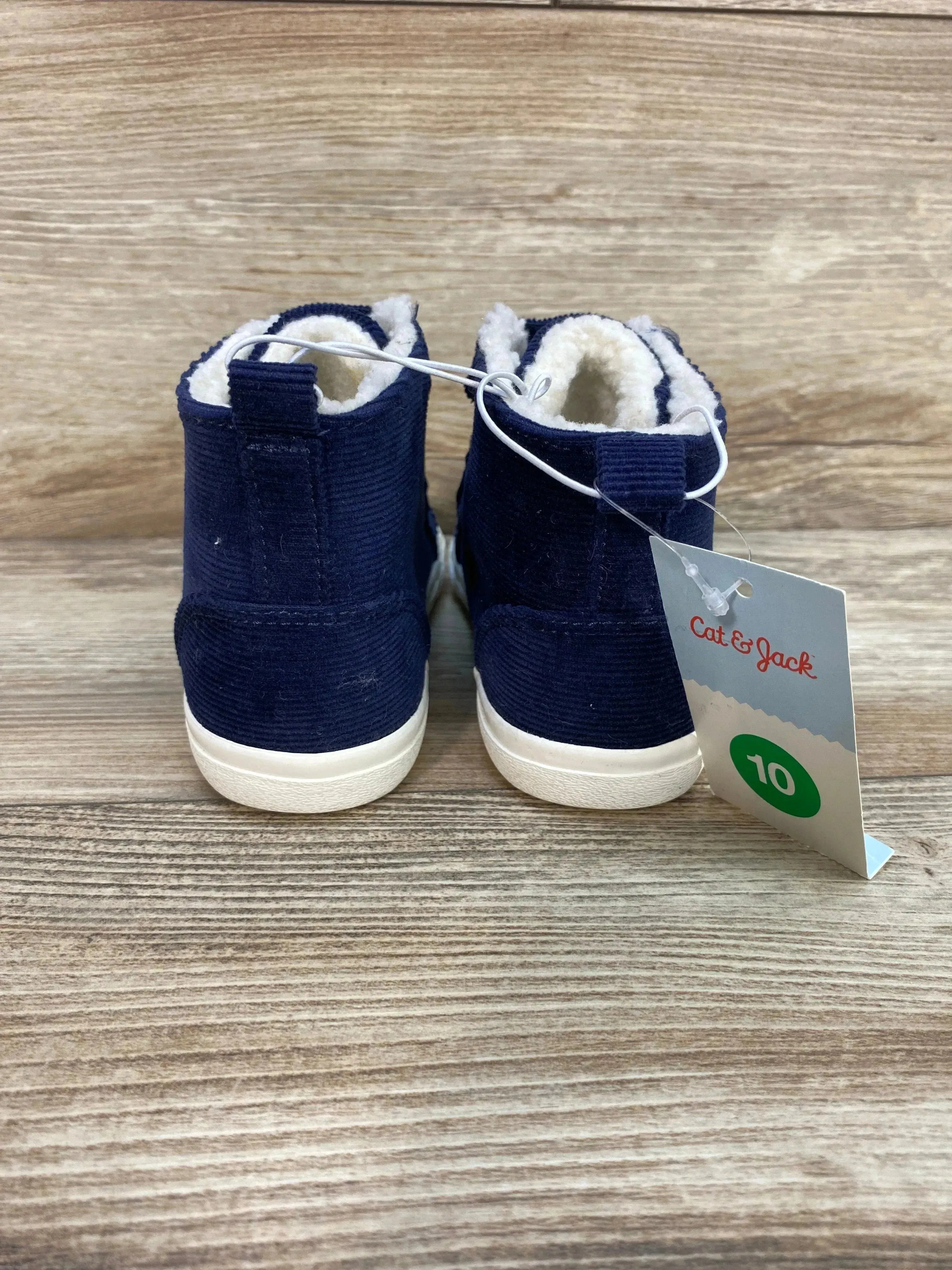 NEW Cat & Jack Roman Slip-On Corduroy Sneakers Navy sz 10c