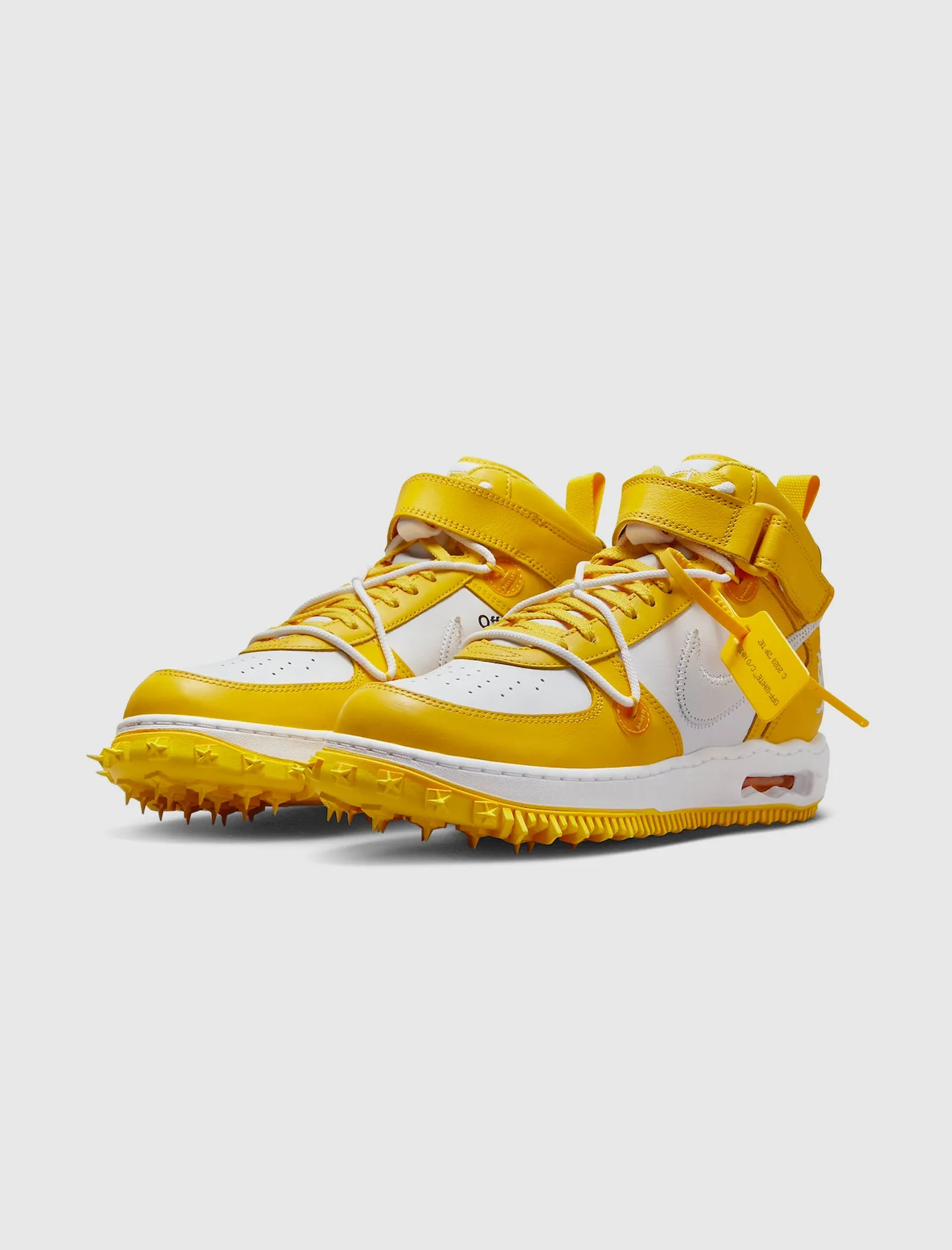 OFF-WHITE X AIR FORCE 1 MID "VARSITY MAIZE"
