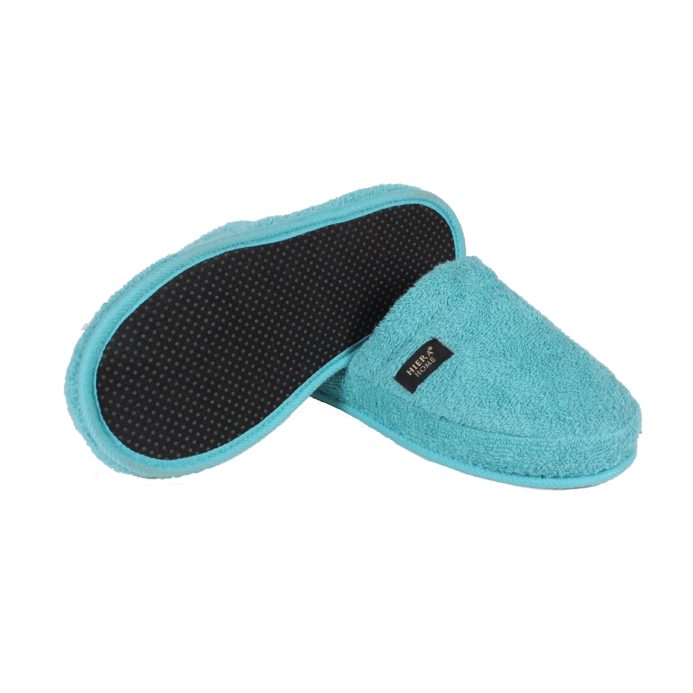 On-Air Terry Soft Slippers, Teal