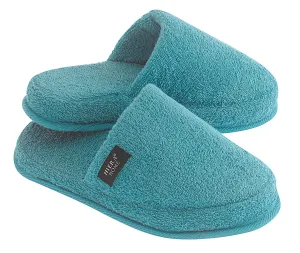 On-Air Terry Soft Slippers, Teal
