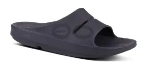 OOFOS Unisex OOahh Sport Sandals - Black Matte