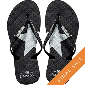 Samba Sol 6217 Mens Flip-Flop- Silver Star