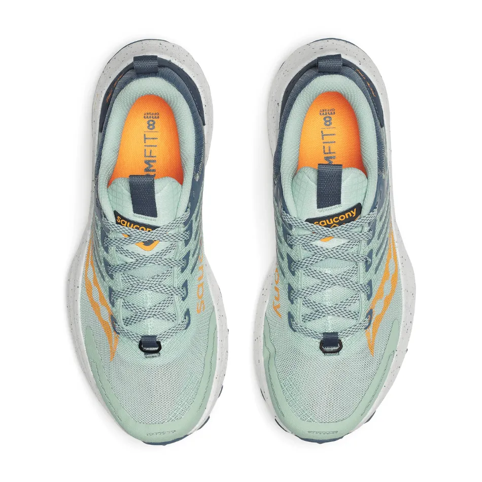 Saucony Women's Ride TR2 Trail Running Shoes in Jade/Mirage - Online Exclusisve