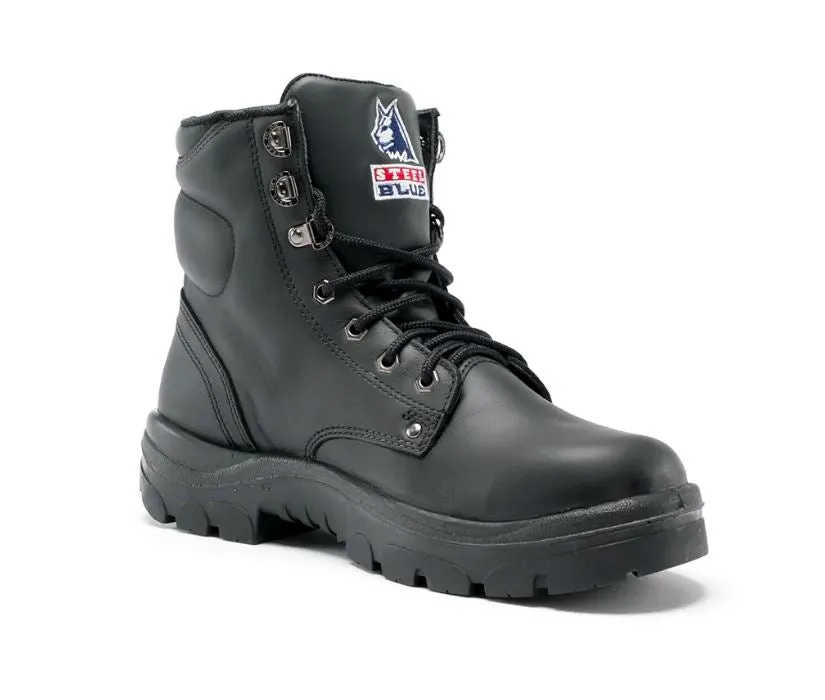 STEEL BLUE 312102 ARGYLE LACE UP BOOTS