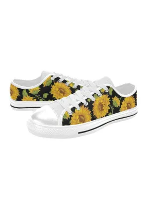 SUNFLOWERS Retro Style Sneakers