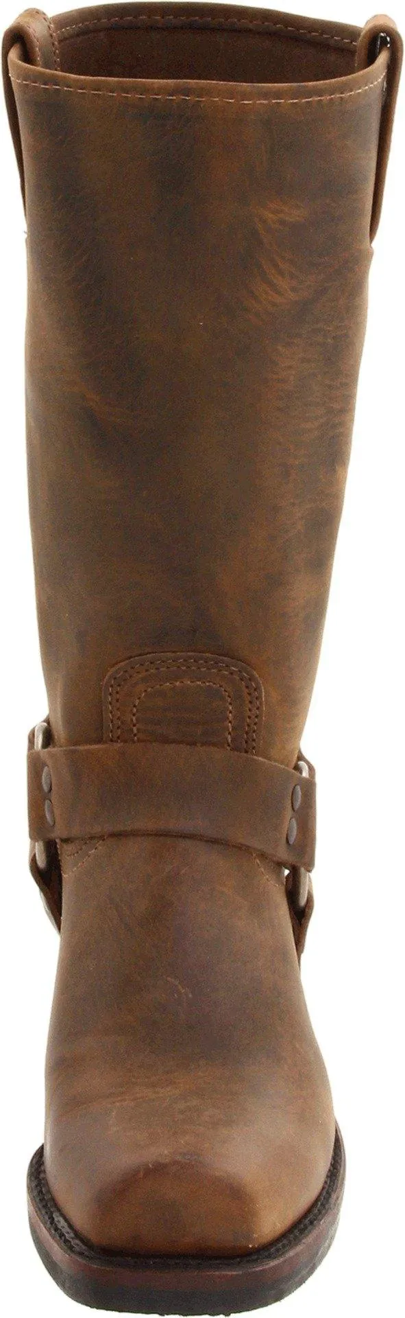 The Frye Company Womens Tan Harness 12R Size 9 Oiled Leather Boots