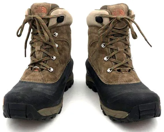 The North Face Men's Chilkat 2 TC3W 632207 Brown Black Snow Boots - Size 13