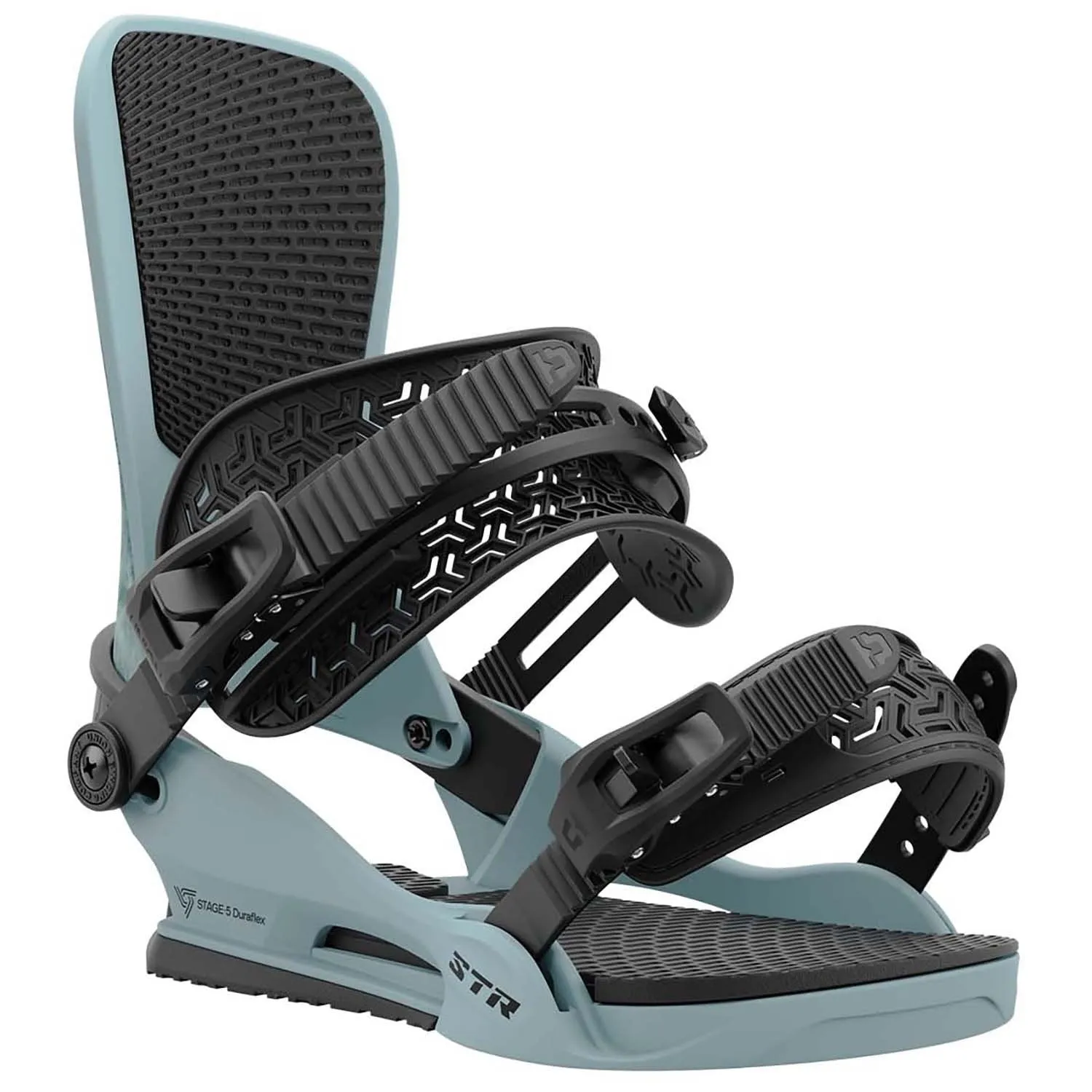 Union 2025 STR Snowboard Bindings - Tie Dye