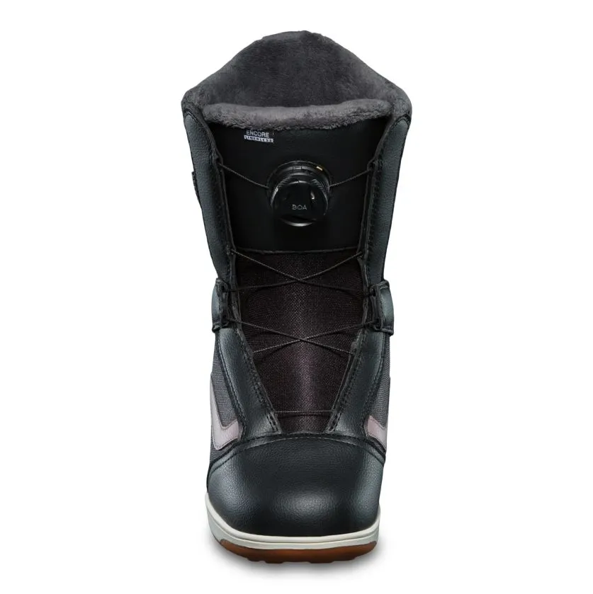 Vans Women's Encore Linerless Snowboard Boots - Black/Purple Dove