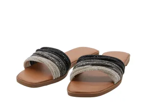 Women's Cute Embellished Flat Sandal